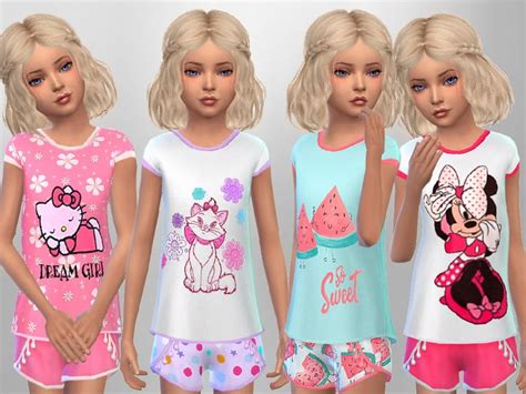 Sims 4 Cc Kids Clothing Sims 4 Mods Clothes Sims 3 Kids Outfits