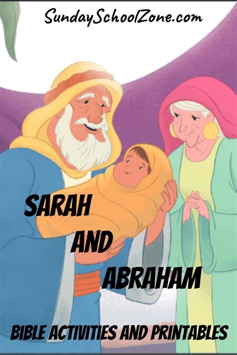 Free Abraham And Isaac Bible Activities On Sunday School Zone