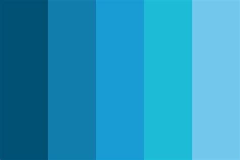 Cool Blue Color Palette Blue Colour Palette Blue Color Schemes Cool