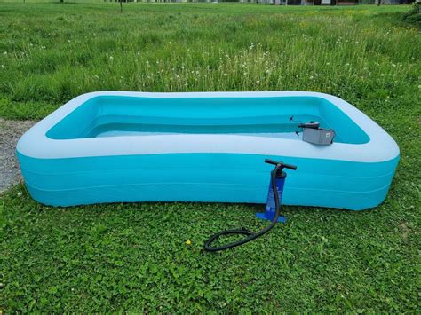 Pool Planschbecken Aufblasbar Mit 2 Pumpen 280 X 160 Cm Kaufen Auf