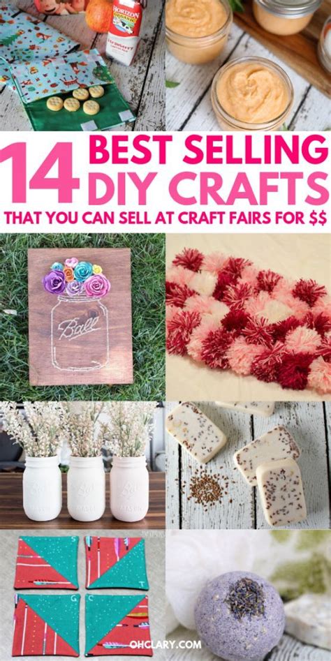 Awesome Diy Crafts That Sell Well At Craft Fairs And On Etsy These Fast Easy To Make