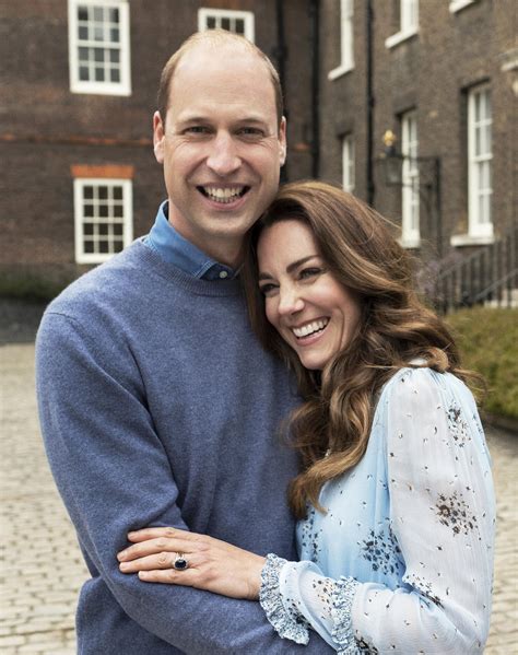 Kate Middleton And Prince William Share New Portraits For Tenth