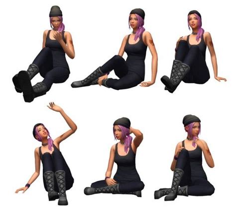 Rinvalee Poses 12 Sims 4 Downloads Poses Figure Poses Sims 4