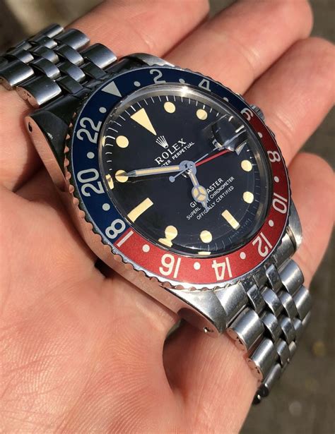 Rolex Gmt Master Pepsi Ref1675 Long E From 1969 Mywatchmart