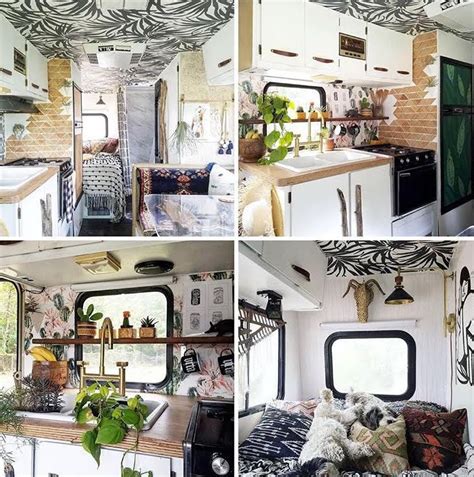 Bohemian Style In RV S Trailers And Campers RV Life Military Style