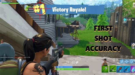 It was released on february 28th, 2018 and was last available 31 days ago. Fortnite First Shot Accuracy || Jungle Scout Victory ...