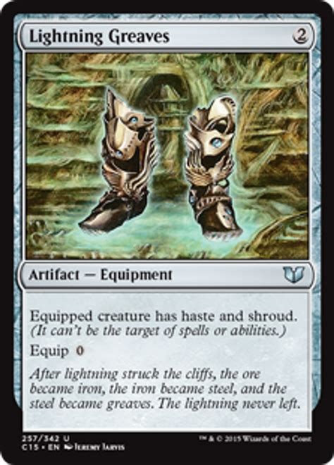 Magic The Gathering Commander 2015 Single Card Uncommon Lightning