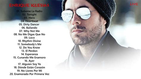 Enrique Iglesias Sus MÁs Hermosas Canciones 20 Exitos Inolvidables