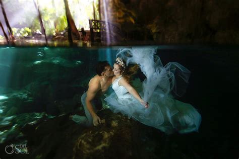 Riviera Maya Cenote Trash The Dress Susana And Jovany