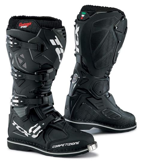 In case you don't know, tcx used to be oxtar, but a tussle with the legal department at alpinestars forced a. TCX Comp EVO Boots - RevZilla