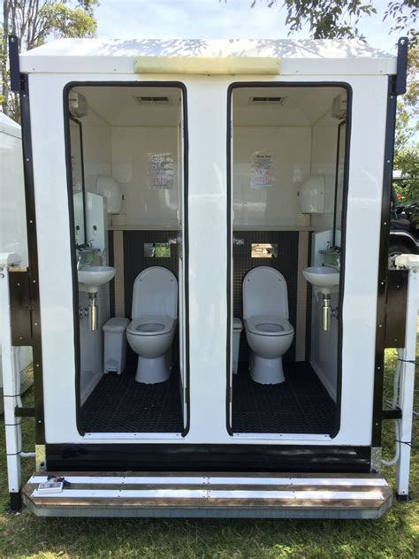 Dual Deluxe Toilets Sydney Bathroom Hiresydney Bathroom Hire