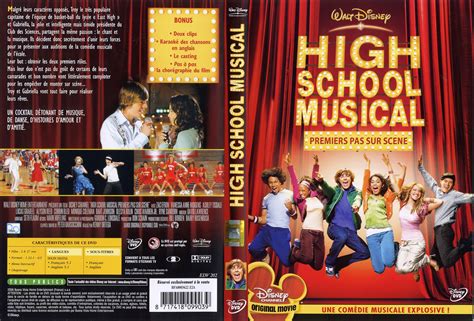 Jaquette Dvd De High School Musical Cinéma Passion