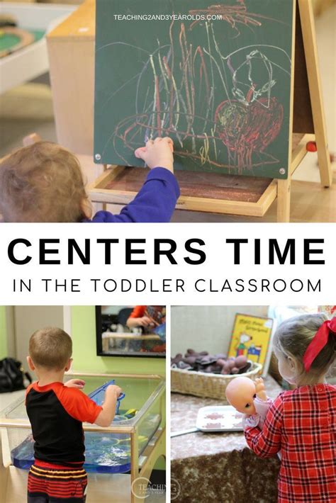 How To Set Up And Manage Toddler Center Time Toddler Teacher Infant