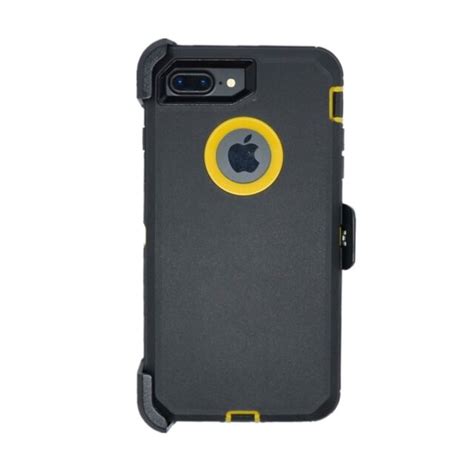 For Iphone 8 Plus Defender Case Cover W Belt Clip Fits Otterbox Black