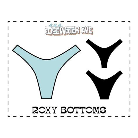 Diy V Cut Reversible Cheeky Bikini Bottoms Vega Pdf Sewing Etsy