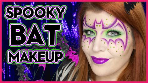 Easy Halloween Neon Bat Girl Mask Halloween Tutorial YouTube