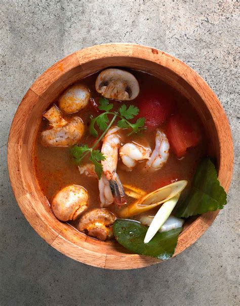 Tom yum soup is the one dish that can help break the ice in any conversation; Tom Yum Goong Soup Recipe — Dishmaps