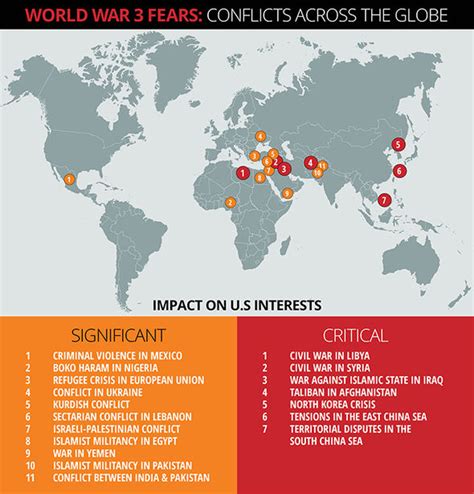 World War 3 Fears Mapped Tensions Between Global Powers World News