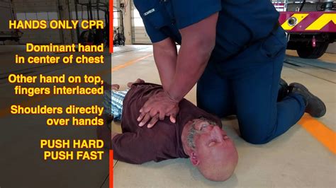 Hands Only CPR YouTube