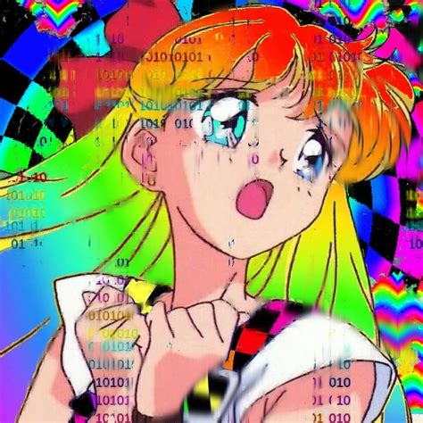 Rainbow Aesthetic Aesthetic Anime Eyestrain Aesthetic Vaporwave