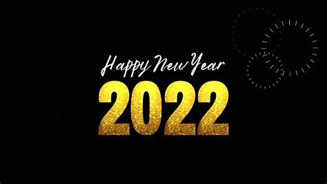 Download Happy New Year 2022 Minimalist Poster Wallpaper