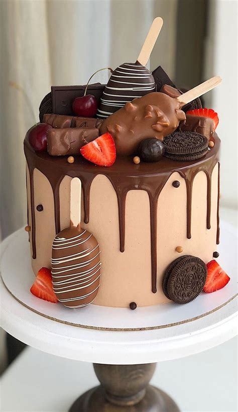 37 Pretty Cake Ideas For Your Next Celebration Scrumptious Chocolate Cake