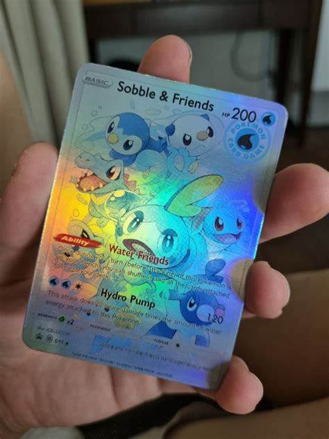 Custom Pokemon Card Hobbies And Toys Toys And Games On Carousell