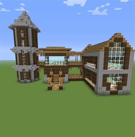 Simple House And Tower Minecraft Map