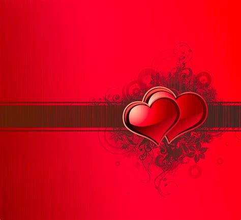 Two Hearts Valentines Day Presentation Template For Keynote Free