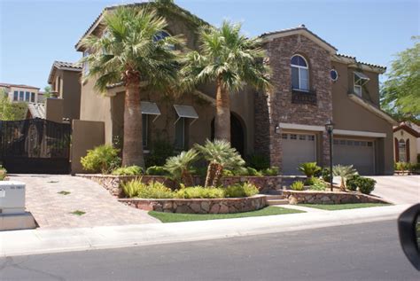With 18 foot big screens you can watch any game on any of the tv's in the front yard. Las Vegas Landscaping Dream Portfolios