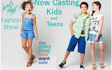 Lord Andtaylor Fashion Show Child Models
