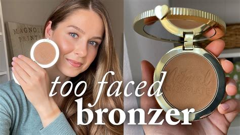 Where Has This Bronzer Been Too Faced Chocolate Soleil Got A Natural