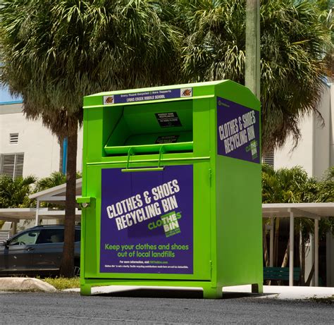 Clothing And Shoe Recycling Host A Clothes Bin