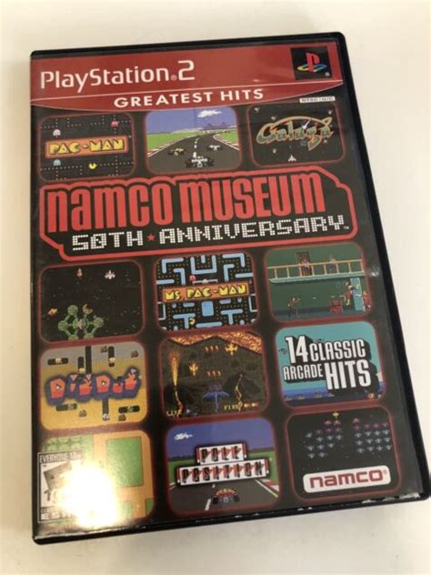 Namco Museum 50th Anniversary Ps2 Playstation 2 Tested Complete Ebay
