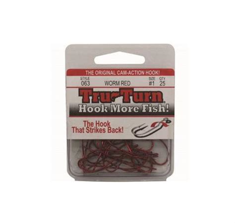 Tru Turn Style Worm Red Pack Mossops Bait And Tackle