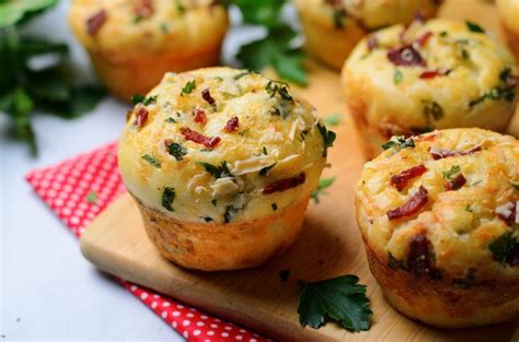 Muffins aux lardons fumés Mamie Jeanne