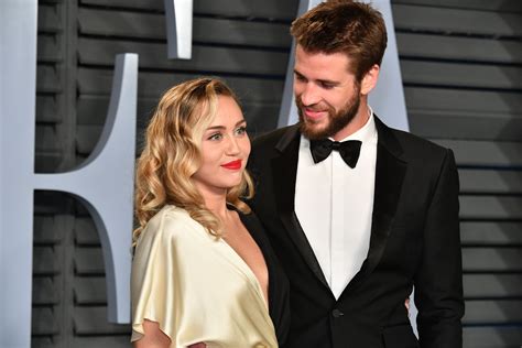 did miley cyrus marry liam hemsworth photos surface of couple seemingly hosting private wedding