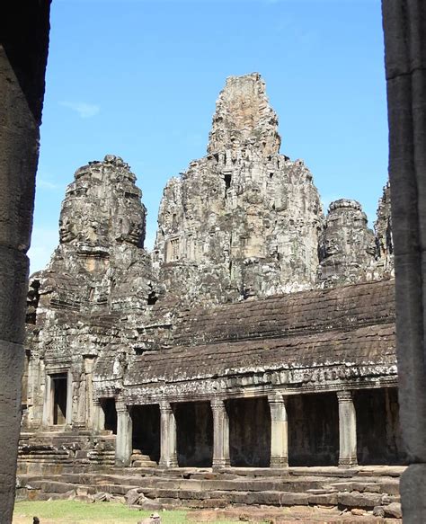 Bayon Temple Angkor Thom Cambodia Angkor Thom Angkor Places To Visit