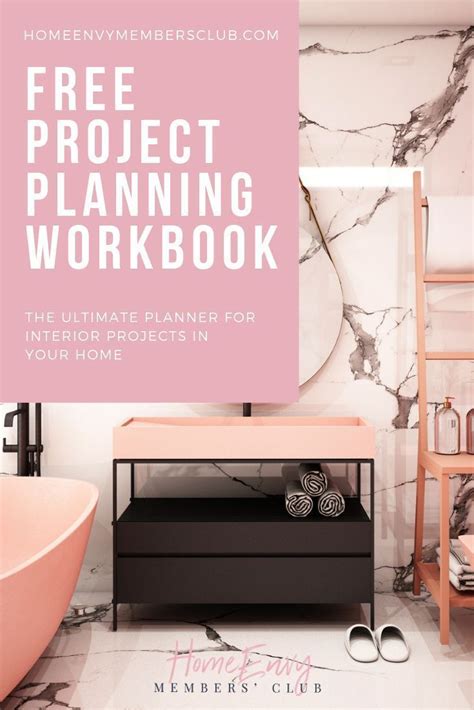 Planning Workbook Printable Interior Design Template Free Interior