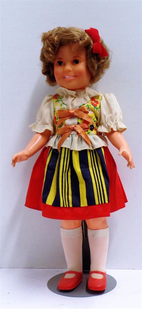 Vintage Shirley Temple Heidi Doll Made In 1972 Ideal Pla