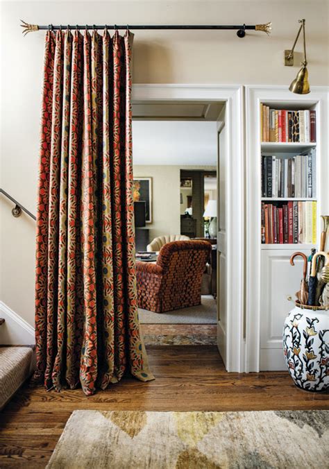 Curtains On Doorways Creative Concealments The Inspired Room