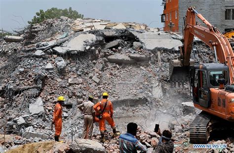 Death Toll In India Building Collapse Rises To 9 Xinhua Englishnewscn
