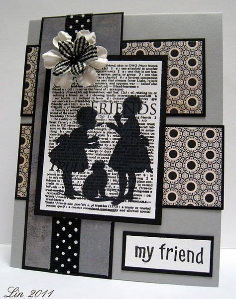 Sophisticated Friends Cricut Cards Stampin Up Cards Cute Cards Diy