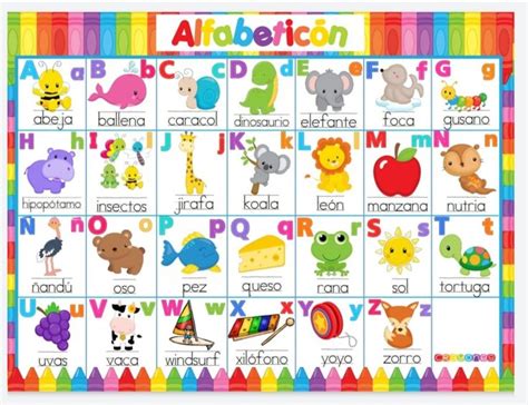 Pin De Anita En Abecedario Abecedario Para Niños Alfabeto Preescolar