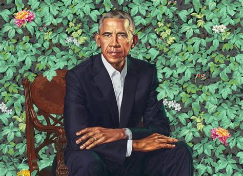 Barack Obamas Presidential Portrait Fits Him Perfectly