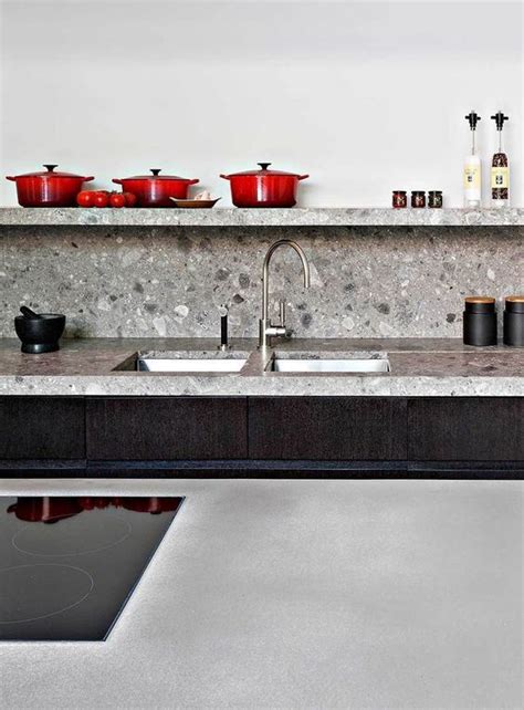15 Trendy Terrazzo Decor Ideas For Kitchens Terrazzo Modern Kitchen