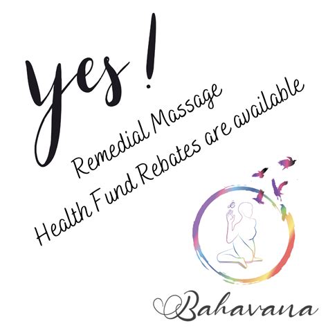 remedial massage health fund rebates are available bahavanakm