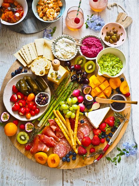 Host a dinner party on the cheap, with these cheap dinner party recipes and ideas from food.com. Healthy New Year's Party Platter @ Not Quite Nigella
