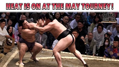 Top Sumo Wrestlers Clash In The Ring Youtube