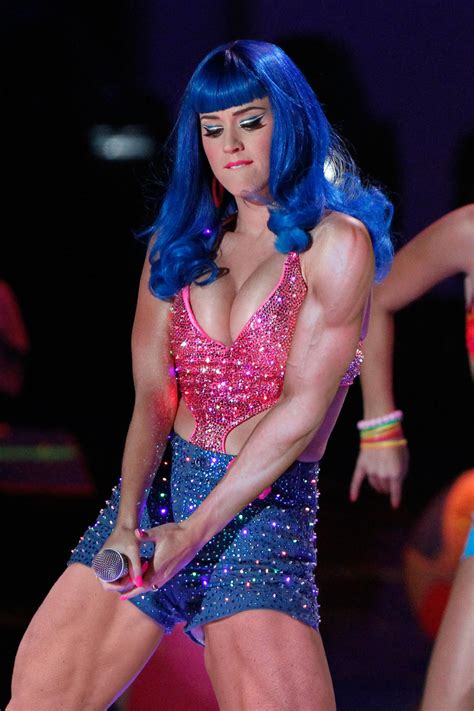 Katy Perry Muscle Growth By Wizzle11 On Deviantart